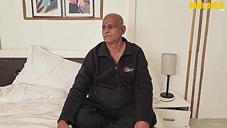 Desi student gets fucked by old professor hard in a steamy encounter