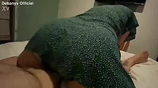 I sneaked into my hermanastro's room feeling so horny. This Latina's homemade ass shaking got me wild!