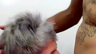 My stepbrother filled my ass with milk to feed