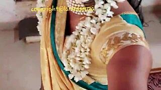 Model Lara Dsouza in a saree, looking sexy with that Indian charm