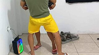 My step mom followed me while she was visiting the gym