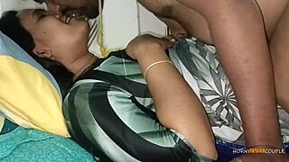 An Indian couple has amazing sex, showcasing real, passionate lovemaking