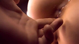 her pussy farts after i spill my load inside close up.