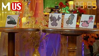 1843 03 French Slut In Black Satin Dress Red Garter Belt Pink Satin Panties Stockings Heels Doggystyle Fucking Blowjob Dirty Talk