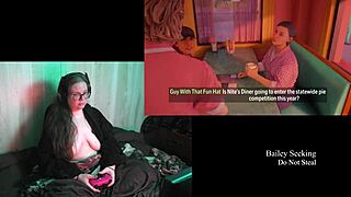 naked night springs playthrough with big tits brunette 😍