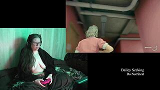 naked night springs playthrough with big tits brunette 😍