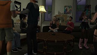 what's pov sex like with a goth chick at the party?