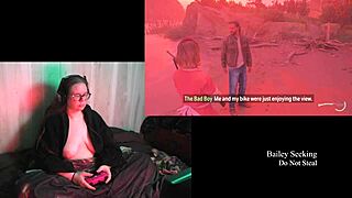 naked night springs playthrough with big tits brunette 😍