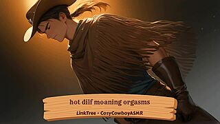 hey, that hot dilf is moaning through intense orgasms with his boyfriend and friend 😏