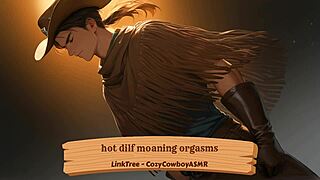 hey, that hot dilf is moaning through intense orgasms with his boyfriend and friend 😏