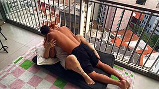 skinny girl loves strong cocks.