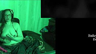 Naked Brunette BBW With Big Tits Plays At Lake House