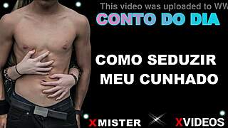 Brazilian beauty seduces brother-in-law in steamy erotic encounter.