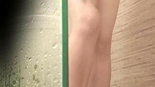 Argentina Shaves Her Tight Pussy In The Shower!