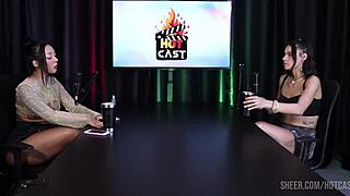 Hey, check the best moments of Debora Andrade and Vitoria Beatriz in Hot Cast! Watch Part 1 on Sheer Red!