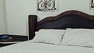 I licked this slutty brunette's ass until she orgasmed from my creampie.