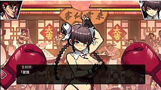 overwhelmed by big tits and ass in female fistism part 001