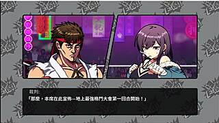 overwhelmed by big tits and ass in female fistism part 001