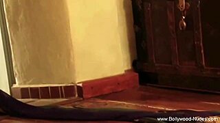 Exotic dance by an erotic Indian woman captivates the moment