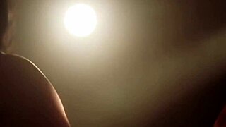 Exotic dance by an erotic Indian woman captivates the moment