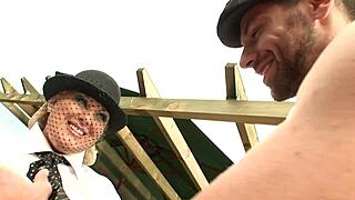 bbw cougar milf craves anal 3some action