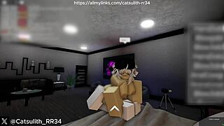 Bent over in doggystyle, she takes my cumshot!