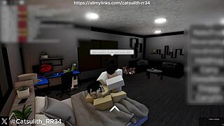 Bent over in doggystyle, she takes my cumshot!