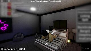 Bent over in doggystyle, she takes my cumshot!