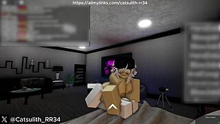 Bent over in doggystyle, she takes my cumshot!