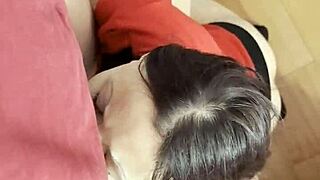 My lover girl licks me while masturbating herself