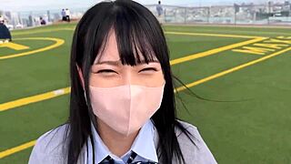 Moeka, 18, shows off wild erotic skills on a lazy Saturday date, part 1