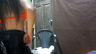 Graduation dance turns erotic homemade sex with stepmother whore