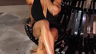 erotic hot female muscle babe fbb 31