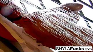sexy shyla stylez delivers a rare and steamy solo masturbation scene