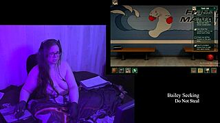 Secrets Can End: Remastered Naked Play with Stunning Brunette and Big Natural Tits