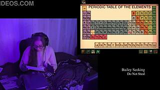 Secrets Can End: Remastered Naked Play with Stunning Brunette and Big Natural Tits