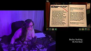 Secrets Can End: Remastered Naked Play with Stunning Brunette and Big Natural Tits