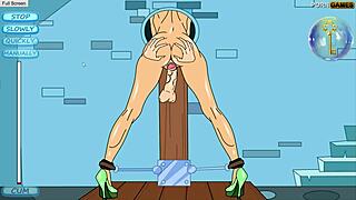 halloween assfucking with shaved pussy