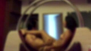 latina teen's hairy pussy takes a wild anal pounding.