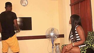 Evening Sensuality Show by TV Handyman and Client