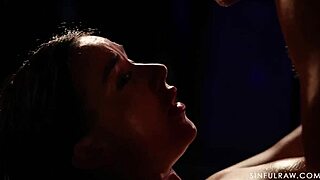 Check out this close-up of milf's oiled pussy lips getting a rough massage