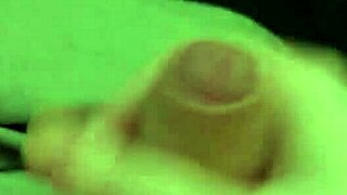 I indulge in sensual masturbation with my big cock