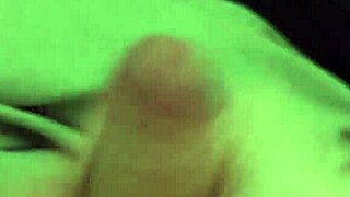 I indulge in sensual masturbation with my big cock