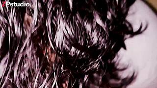 Damn, Frida’s sensual blowjob made me explode in her mouth