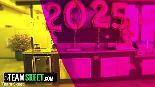 Start the New Year with Monster Cock in Pussy Doggystyle and Cowgirl Riding