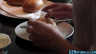 Blonde Babe Gives Intense Head