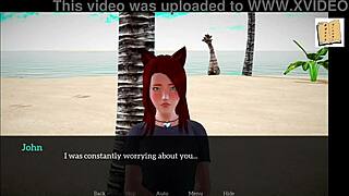 there was this erotic teen with small tits, a redhead amateur, filming homemade content for my new family 48