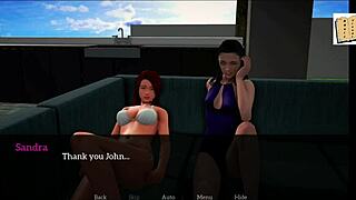 hey, my new family game with the redhead teen 18+ and small tits