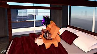 blonde roblox model teen 18+ sophie makes her return and has fun with her headless manager