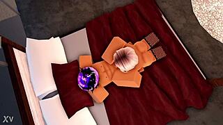 blonde roblox model teen 18+ sophie makes her return and has fun with her headless manager